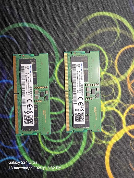Оперативна пам'ять для ноутбука Samsung DDR5  2x 8GB 5600 SODIMM