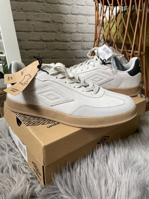 Nowe sneackersy Umbro z prawdziwej skóry