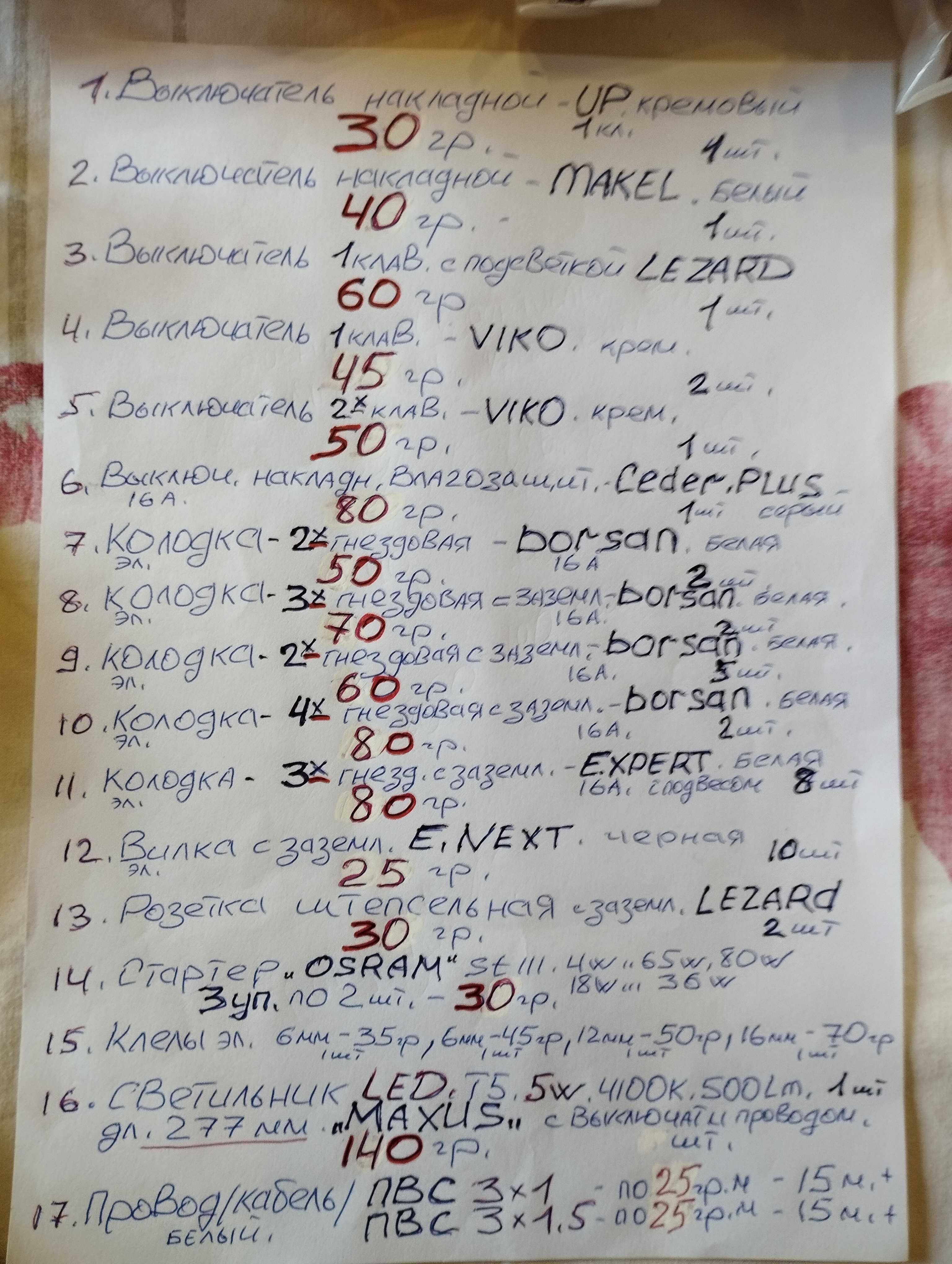 Инструмент в ас-те для работы, дома и сада. Новый.
