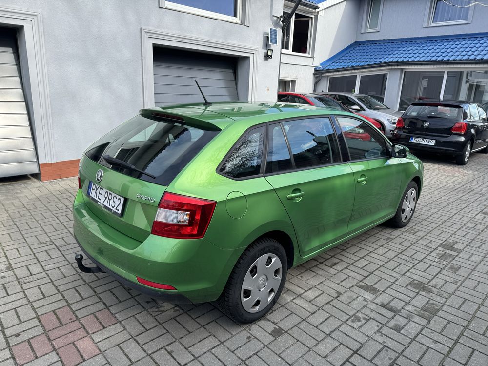 Skoda Rapid 1.2 90 KM sprowadzona 2016 zarejestrowana klima