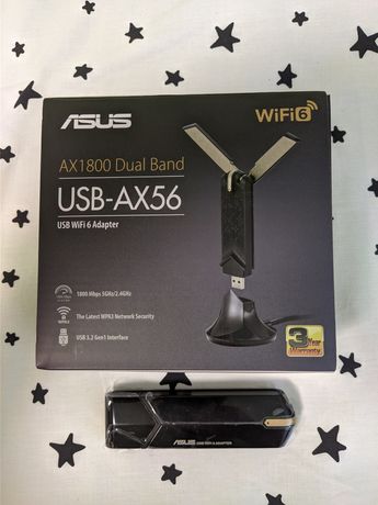 ASUS USB-AX56 (1800Mb) Wi-Fi 6 - USB 3.0