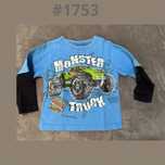 Bluzka Monster Truck 1,5-2lata 18-24 msc 86-92cm #1753