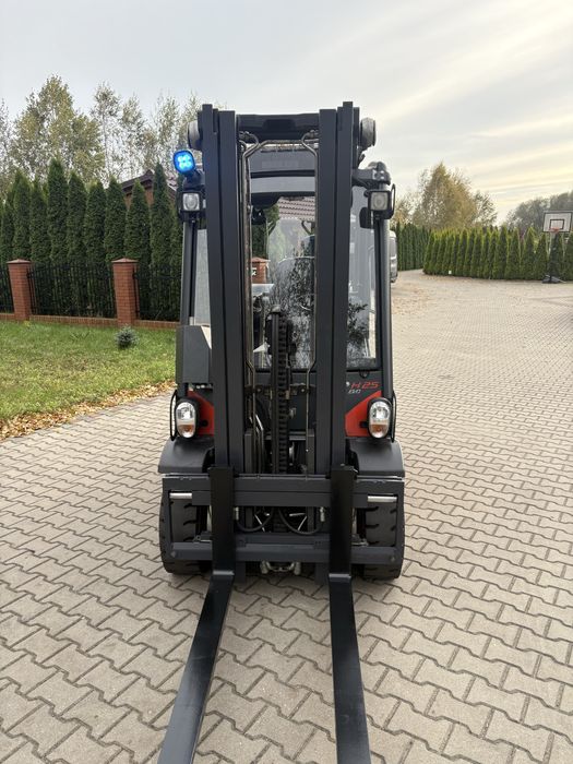 Wózek  linde H25 triplex 4,90 LPG 20 rok