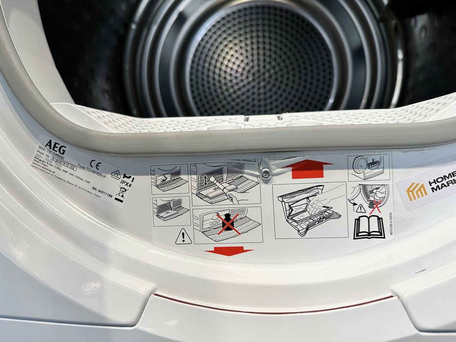 Сушильна машина AEG T8DS86689 8кг А+++  made in Germany