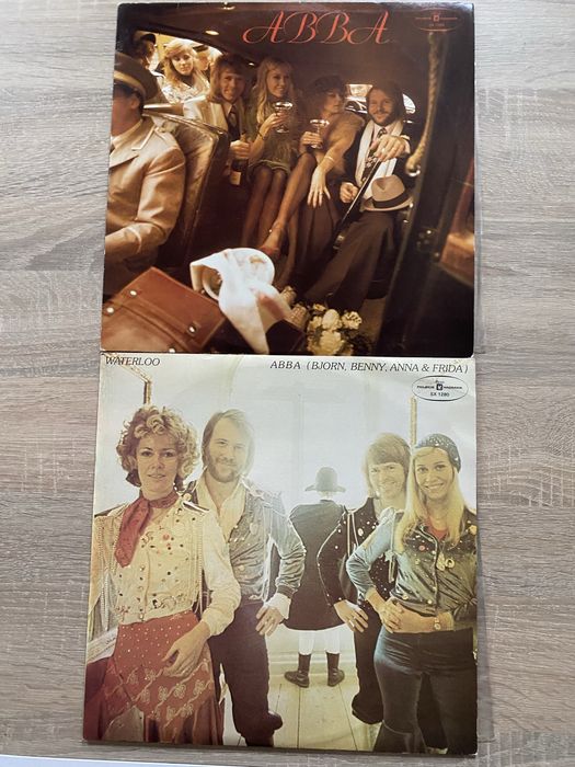 ABBA waterloo , mamma mia  2xLP