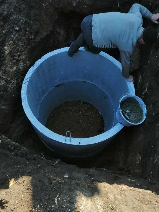 Выгребная яма, сливная яма септик, канализация в Одессе и области