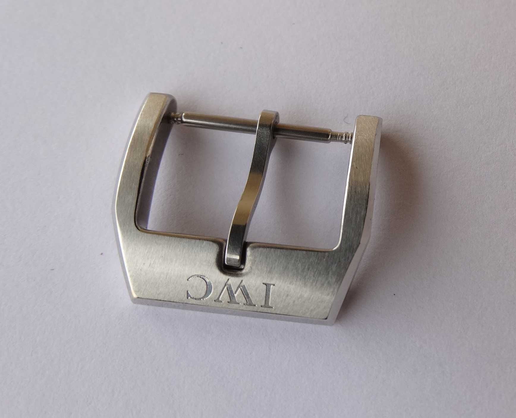 2szt Klamra do paska do zegarka IWC Schauffhausen 18mm pilot stal INOX