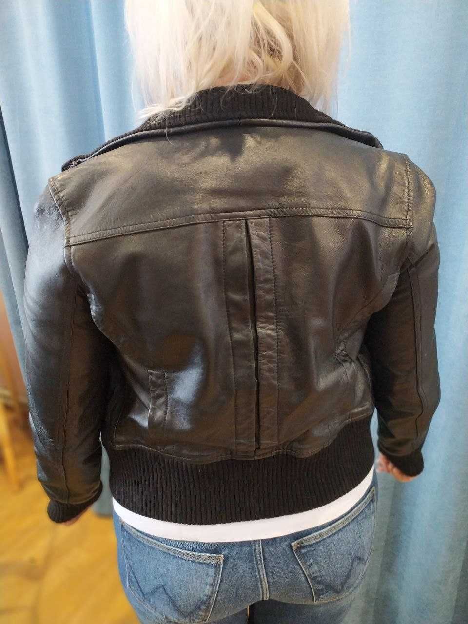 Куртка шкіряна Genuine Leather MNG Collection