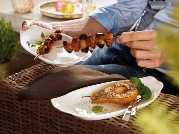 Набори для ковбасок та десертів Villeroy & Boch BBQ Passion, 2 тарілки