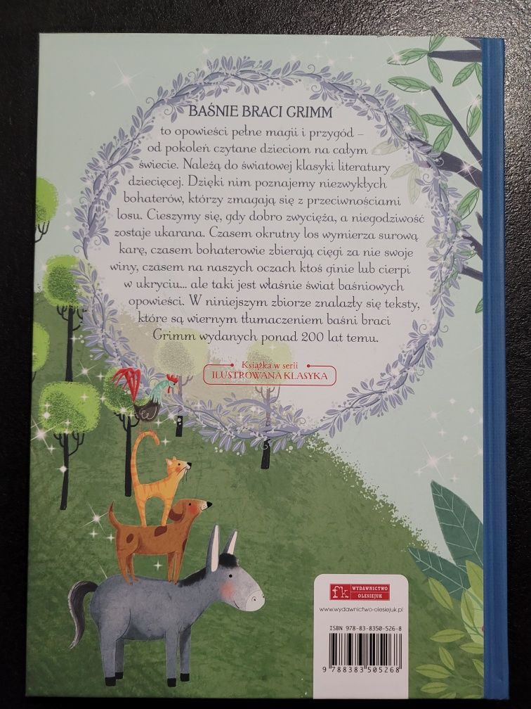 Książka Baśnie braci Grimm, nowa