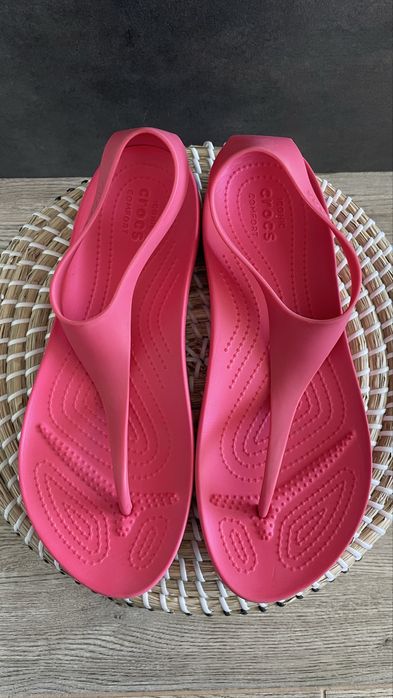 Crocs japonki serena flip poppy W10 41/42