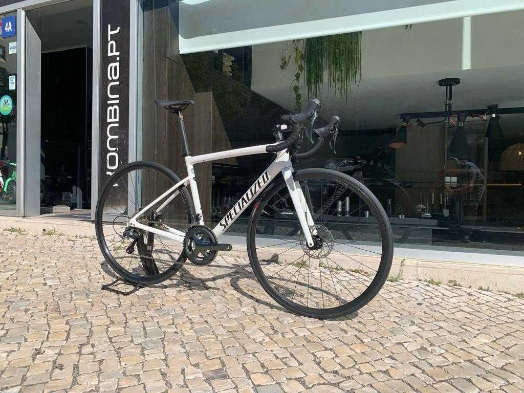 Bicicleta de estrada de carbono Specialized Tarmac SL6 52 (nova)