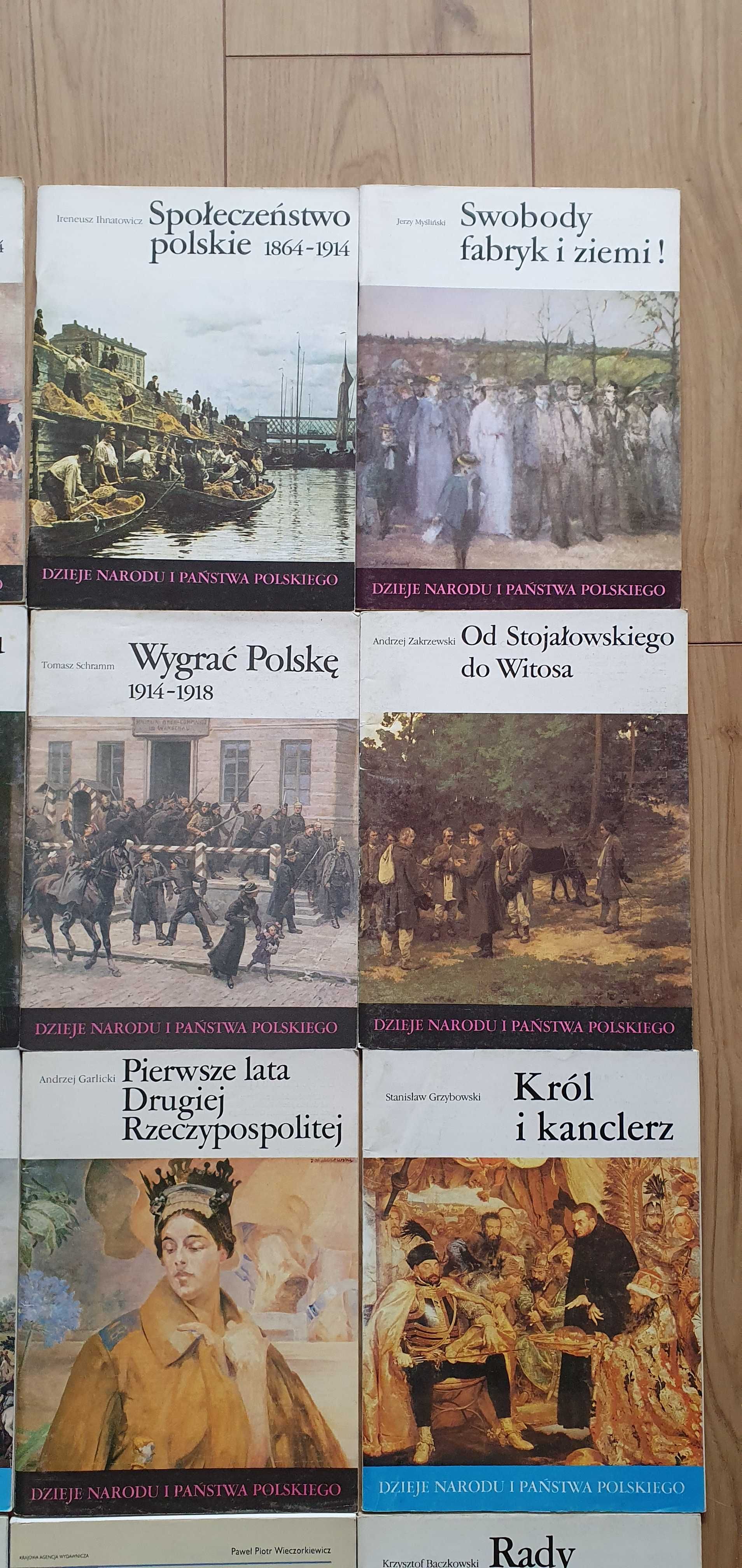 Dzieje narodu i państwa polskiego 17 tomów
