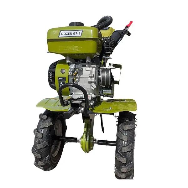 Мотоблок DOZER G7-3(4.00-8) бензин,ремень,чугунный редуктор
