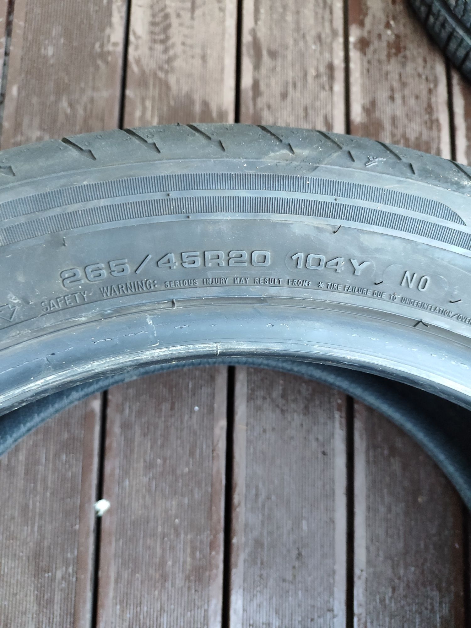 Opony 295/40R20 106Y Good Year Eagle F1