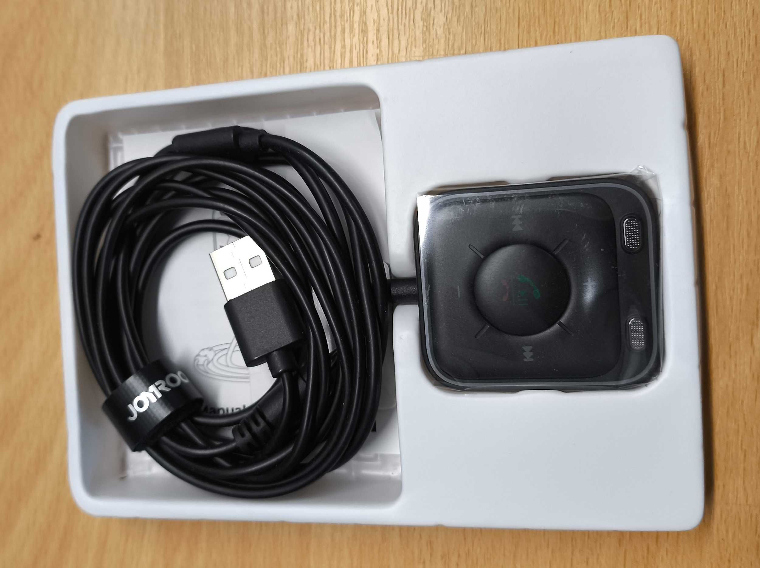 Aux Bluetooth adapter samochodowy z zestawem głośnomówiącym [2283]