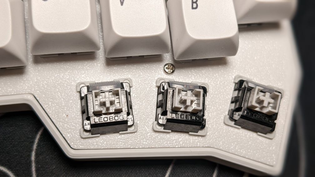 CORNE V4 2.4G 46 Бездротова механічна ортогональна спліт клавіатура