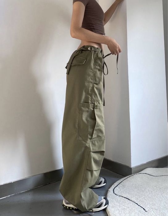 штани карго зелені