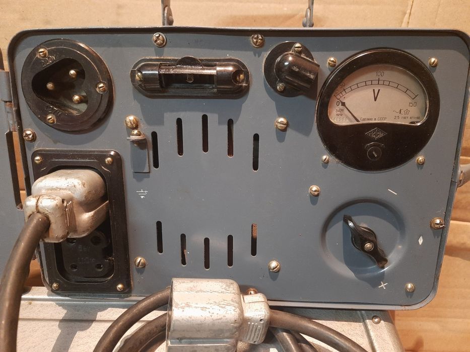 Усилитель ламповый 90у-2 Ломо + автотрансформатор КАТ 16