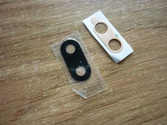 Стекло камеры со скотчем Xiaomi Redmi 6, без рамки