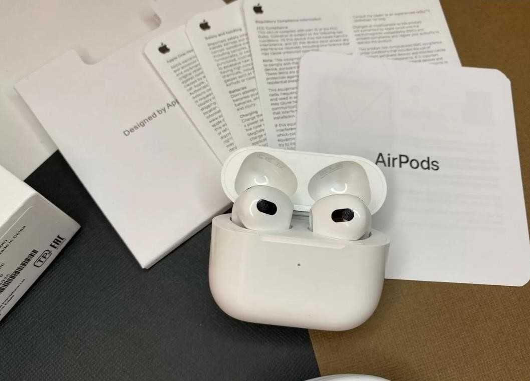 Бездротові AirPods 3 з Шумоподавлінням 1в1 з ори Premium якість