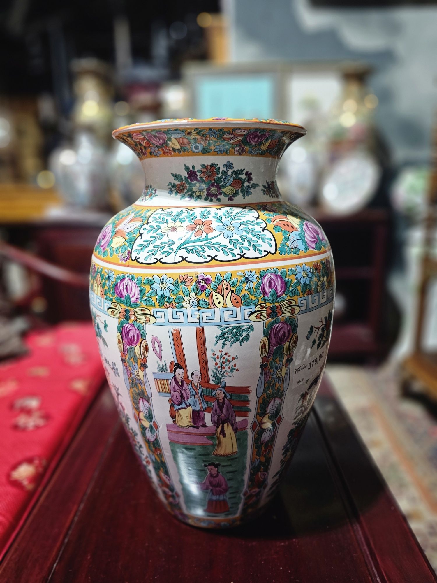 Duży wazon chiński 49 cm waza #1503 Stylowy Węgrów