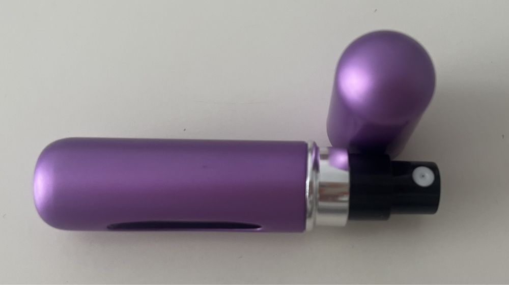 Mini atomizer do perfum, kolor fioletowy