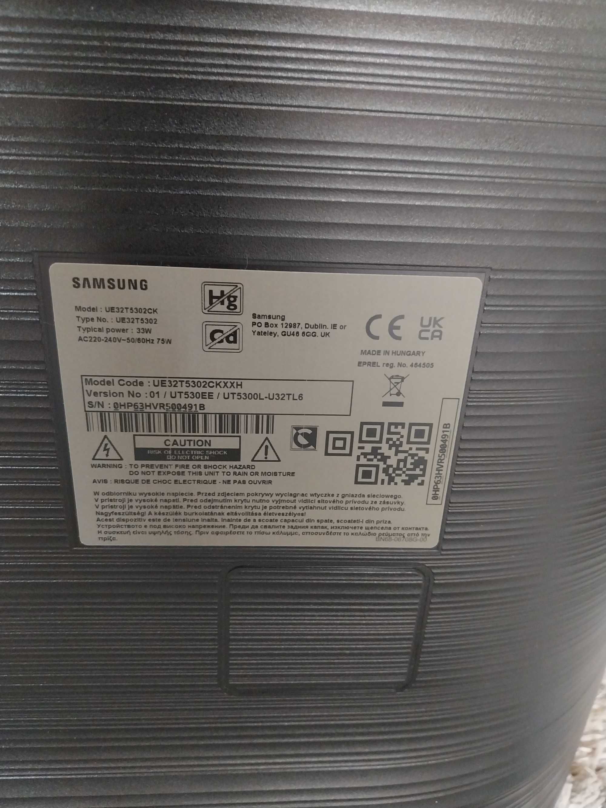Sprzedam telewizor z uszkodzoną matrycą