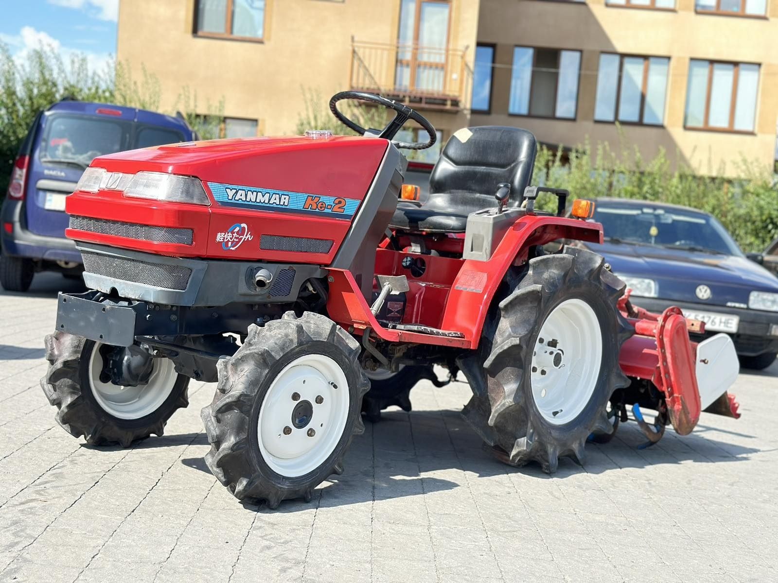 Японський міні трактор японский мини трактор Yanmar Ke-3