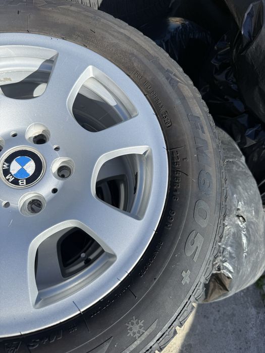 Koła Zimowe BMW E60 E61 E90 E91 5x120 Opony 2020R 225/55R16