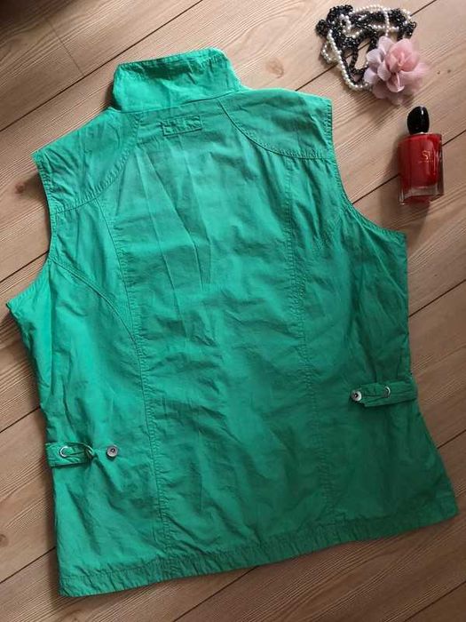 Kamizelka narzutka 42 44 XL XXL 2XL 3XL bezrękawnik dla puszystej