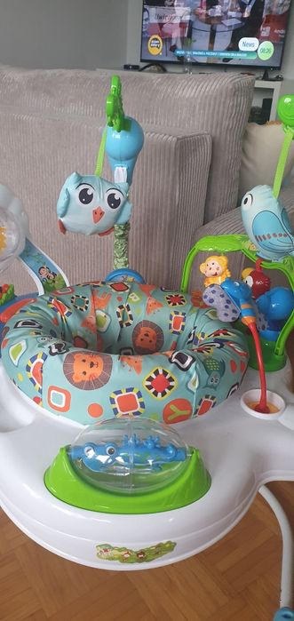 Skoczek jumper interaktywny, obrotowy, edukacyjny