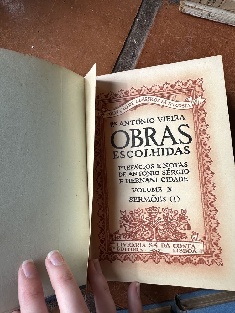 lote livros raros da Colecção de Clássicos Sá da Costa