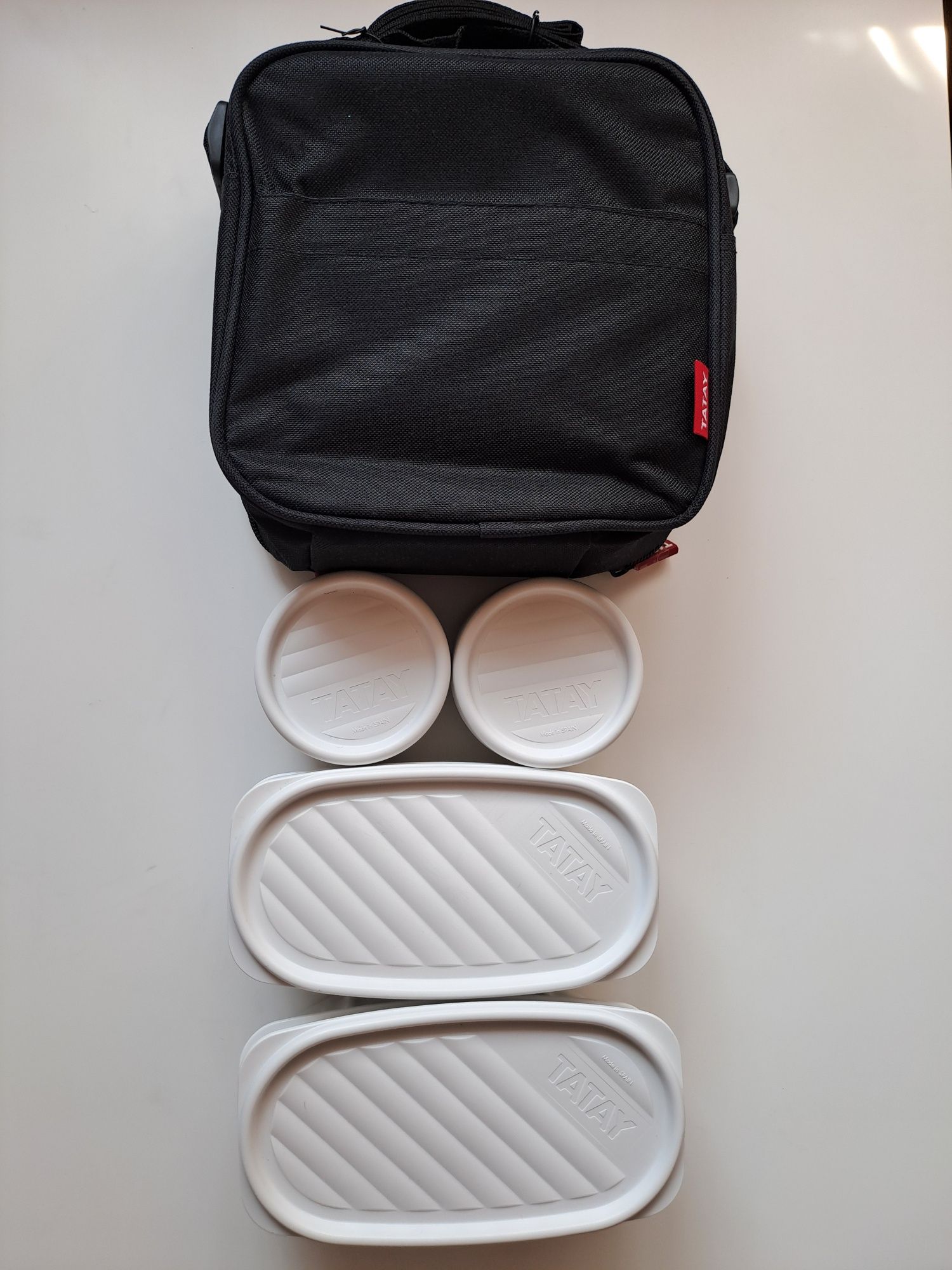 Lunch Box Torba termiczna z  pojemnikami do żywności