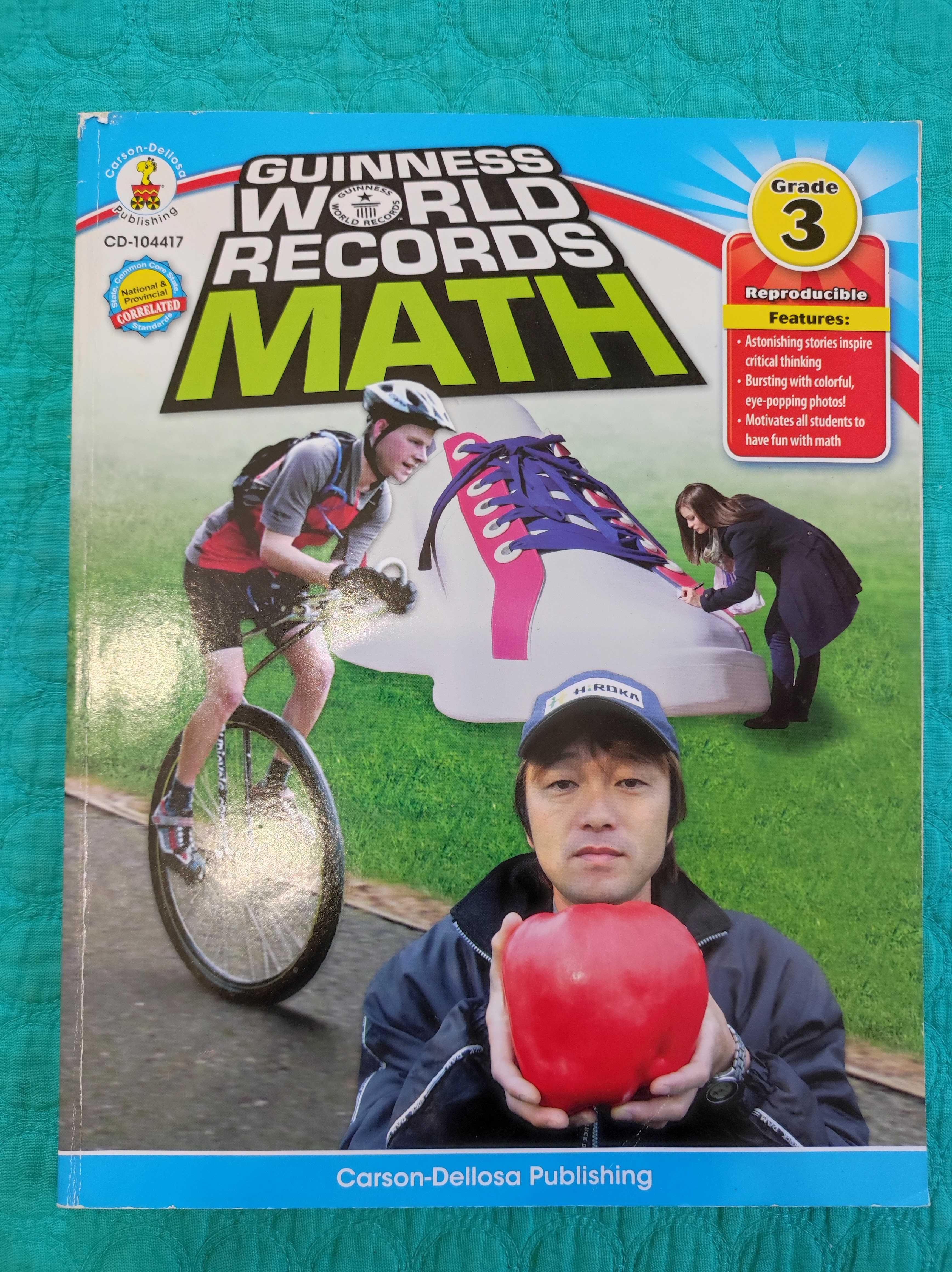 Livro "Guinness World Records Math" (portes incluídos)
