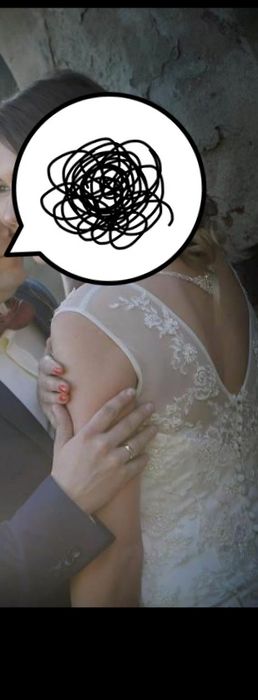 Suknia Ślubna z elegancką koronka