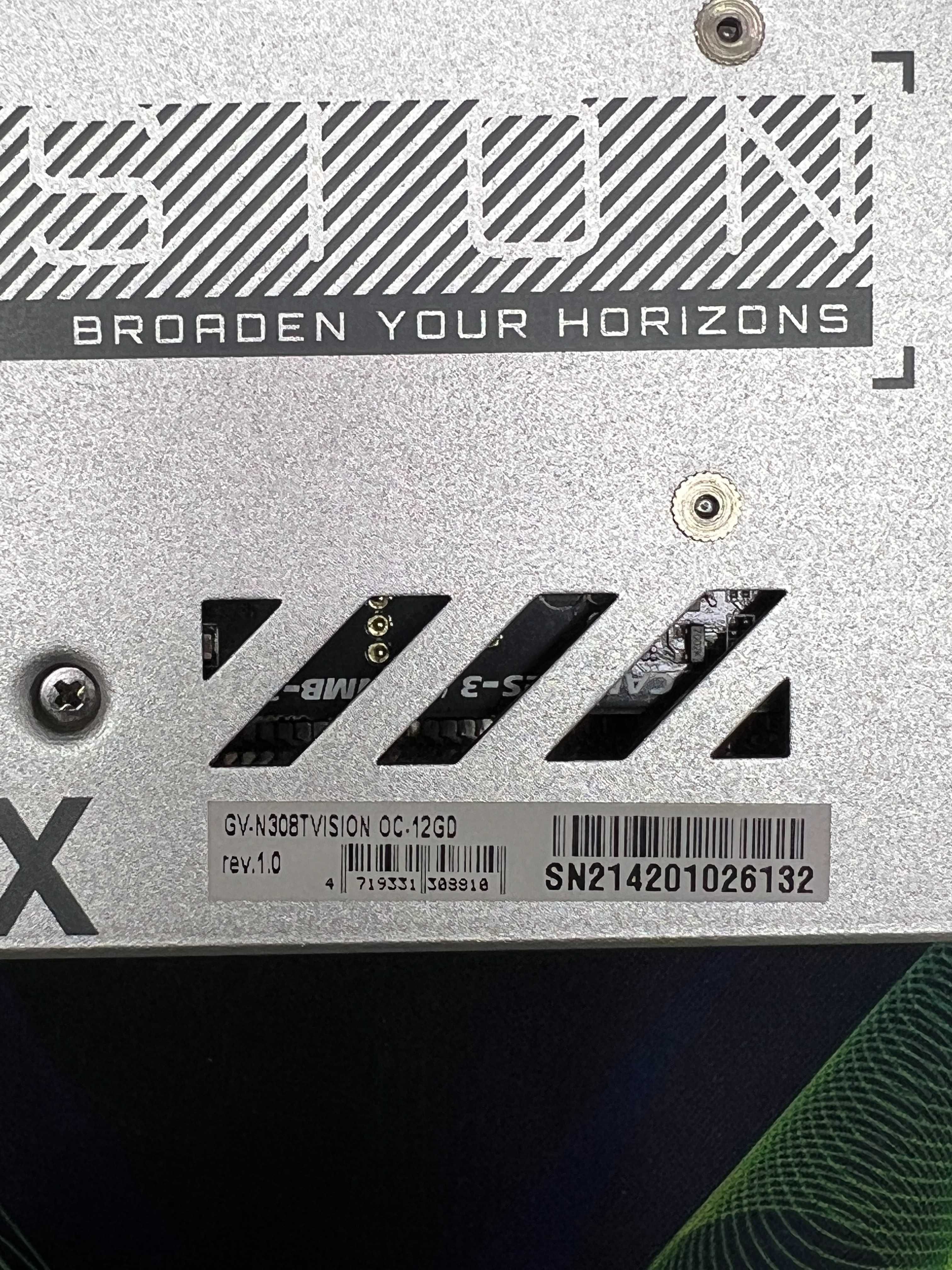 Відеокарта  RTX 3080 Ti Gigabyte Vision - Магазин \ Гарантія\traid-in