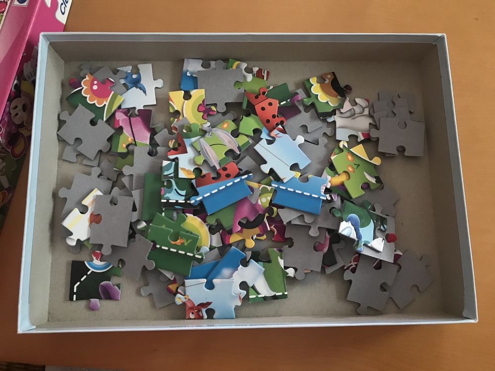 Puzzle mickey mouse clubhouse da clementony 100 peças