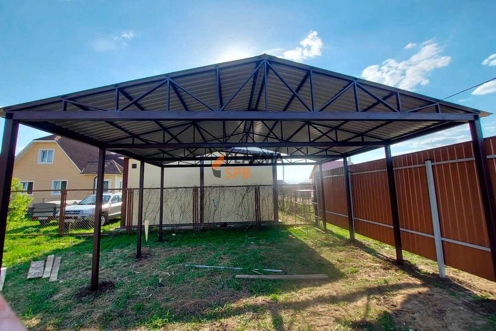 Навес, ворота, забор, калитка, жалюзи, ламели под заказ. Производитель