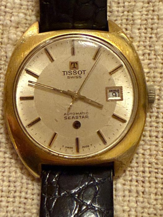 Vintage Tissot Seastar Automatic Meski Zegarek Nareczny Cal.