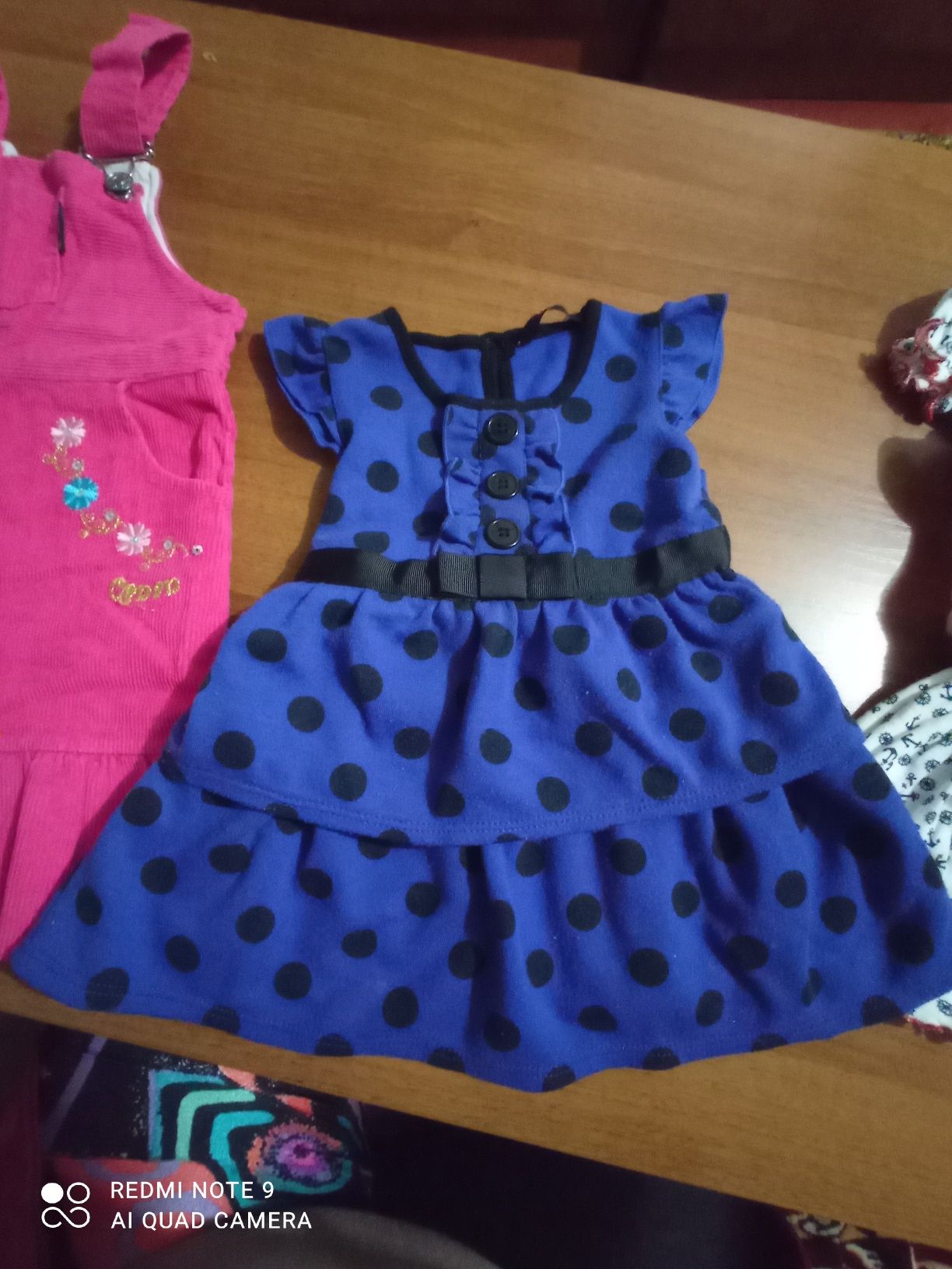Набор платье на девочкуот 1 года до 2 лет.