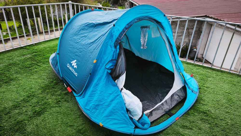Tenda campismo Decathlon 2 seconds 2 pessoas