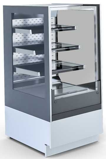 Witryna cukiernicza otwarta  CUBE 2 0.6W OPEN | 640x845x1400mm