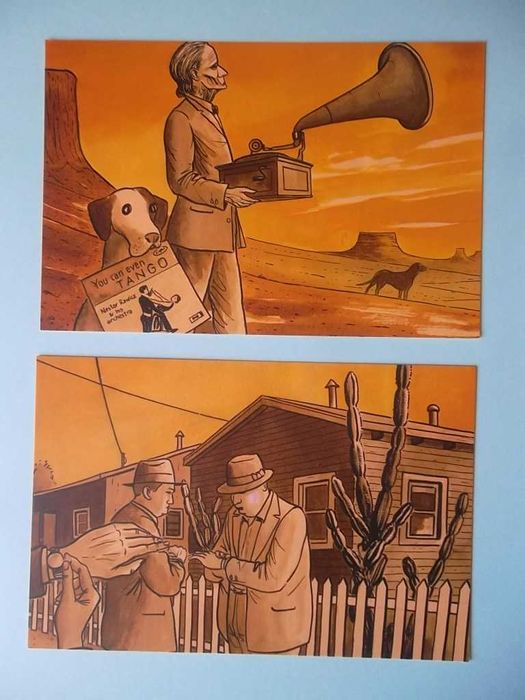 José Carlos FERNANDES e Pedro MORAIS - postais promocionais