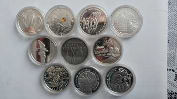 Monety 10 zł kolekcjonerskie srebrne