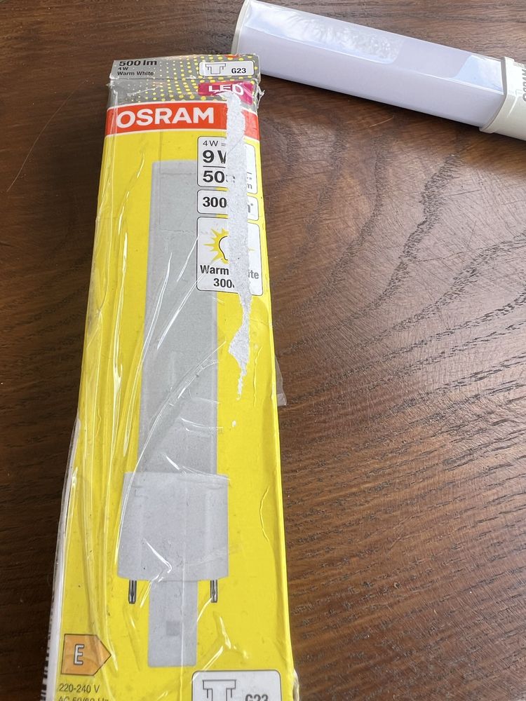 Świetlówka Osram 500 Im cztery VAT G 23 led dulux