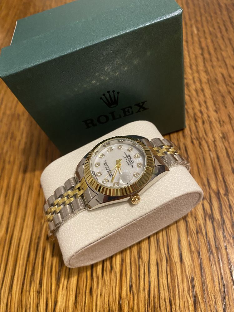 Datejust Gold White zegarek nowy damski