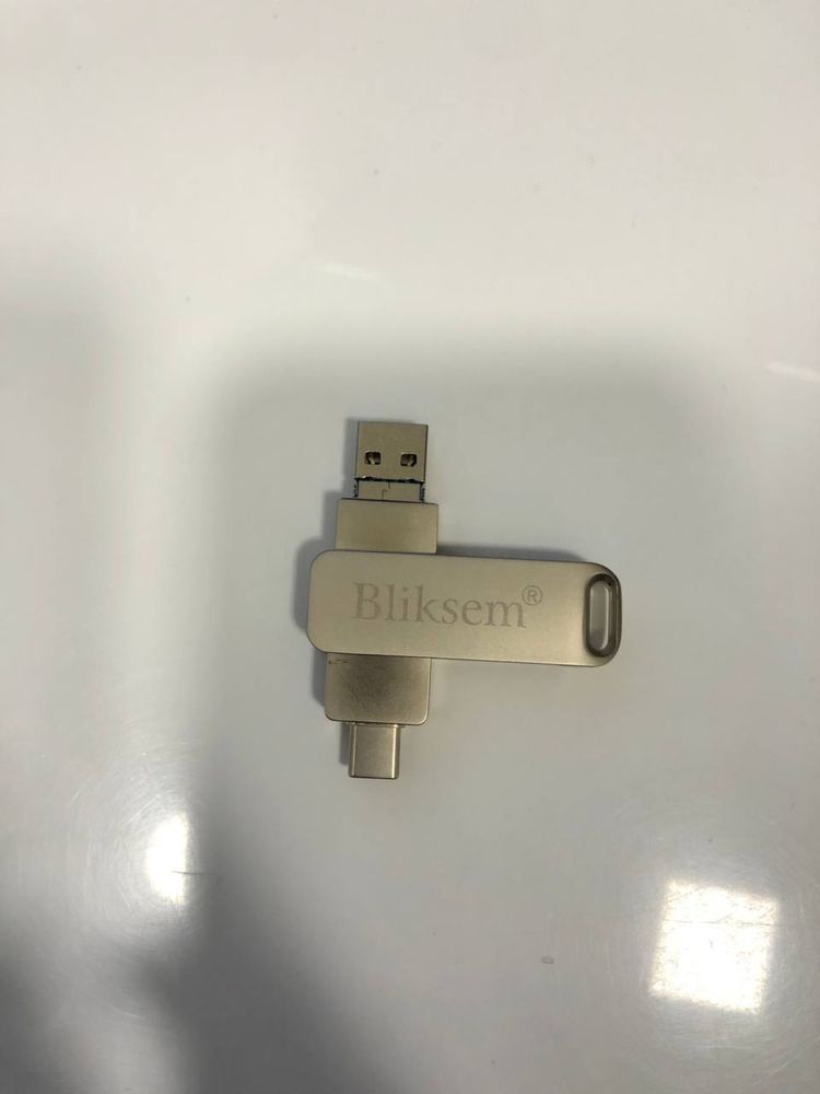 Флеш накопичувач-пам'ять 3в1 Bliksem TYPE-C+Micro USB+USB2.0 OTG 64GB