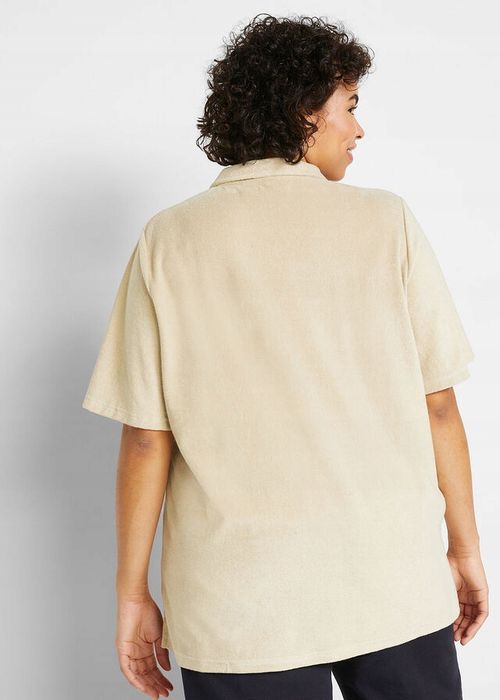 B.P.C t-shirt frotte z kołnierzykiem polo ^36/38