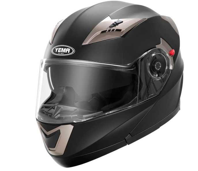 Kask motocyklowy YEMA ECE22.05 rozmiar XL 61cm